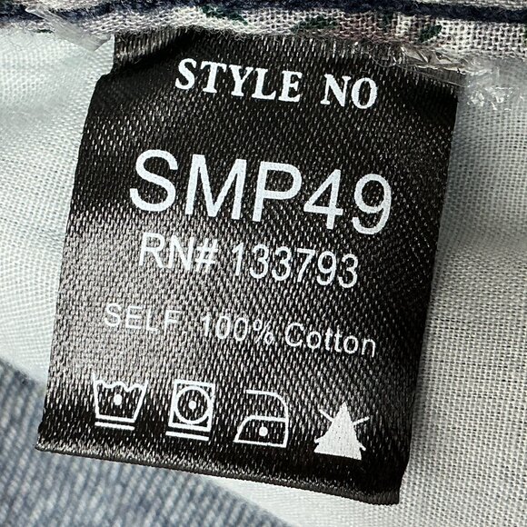 POL LARGE JEANS 32" WAIST 100% COTTON (SIZE 14) - Picture 13 of 14